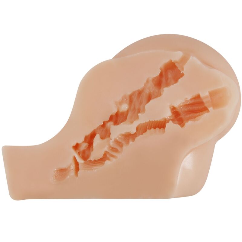 CRAZY BULL realistisk vagina och anus vibrator
