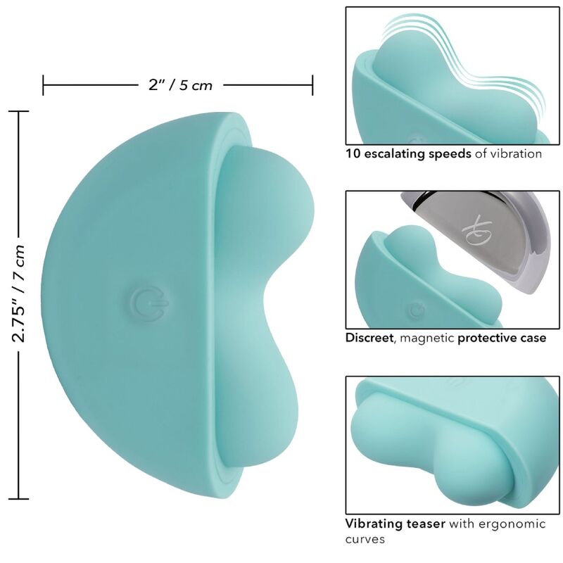 CalExotics Ovation Applause stimulator i aqua grön färg