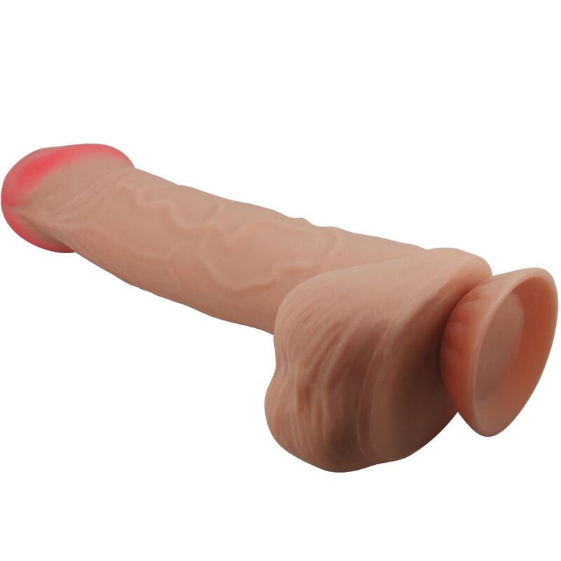 Realistisk dildo med sugkopp 26 cm i köttfärg