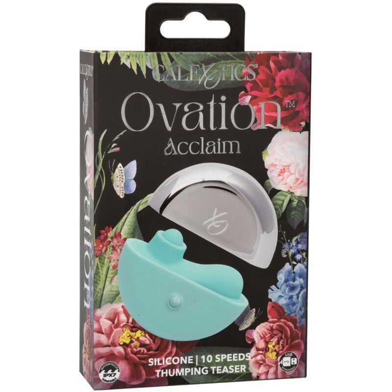 CalExotics Ovation Acclaim Stimulator i aqua grön färg