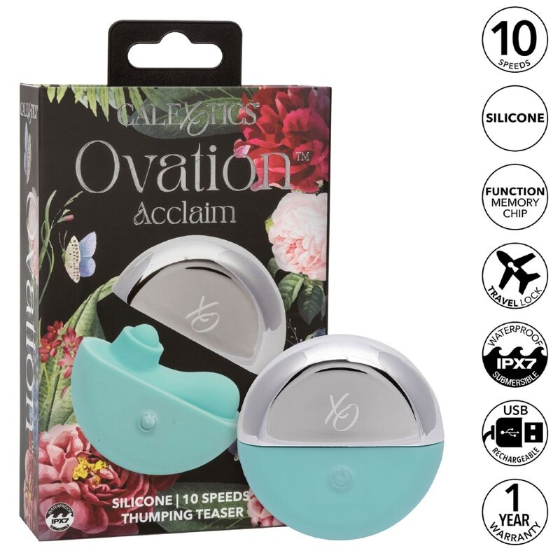 CalExotics Ovation Acclaim Stimulator i aqua grön färg