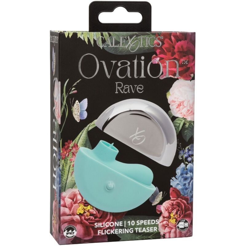 Ovation Rave stimulator i aqua grön färg