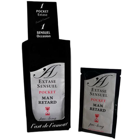 EXTASE SENSUAL manlig retardant pocket 10 ml