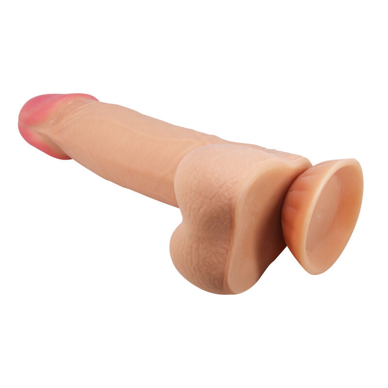 PRETTY LOVE - SLIDING SKIN SERIES REALISTISK DILDO MED SUKTIONSKOP 21,8 CM