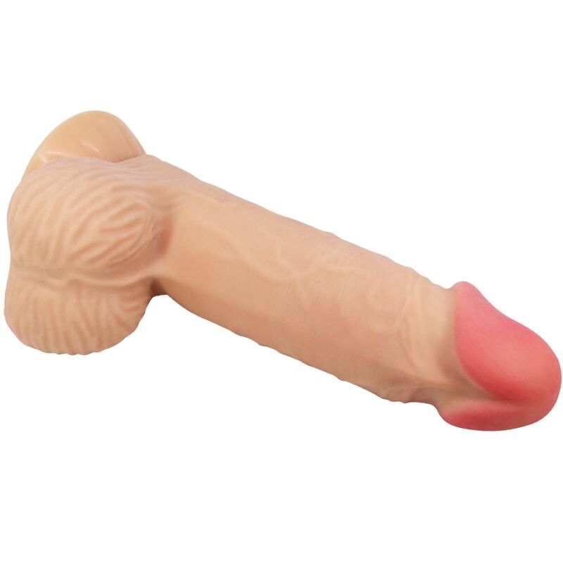 PRETTY LOVE - SLIDING SKIN SERIE REALISTISK DILDO MED SUKTIONSKOP 20,6 CM
