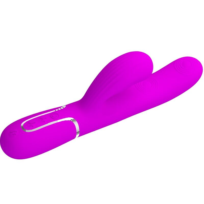 PRETTY LOVE Perlita multifunktionell g-punkt vibrator i violett