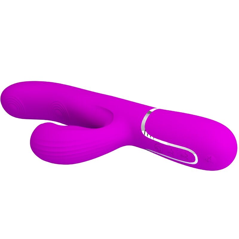 PRETTY LOVE Perlita multifunktionell g-punkt vibrator i violett