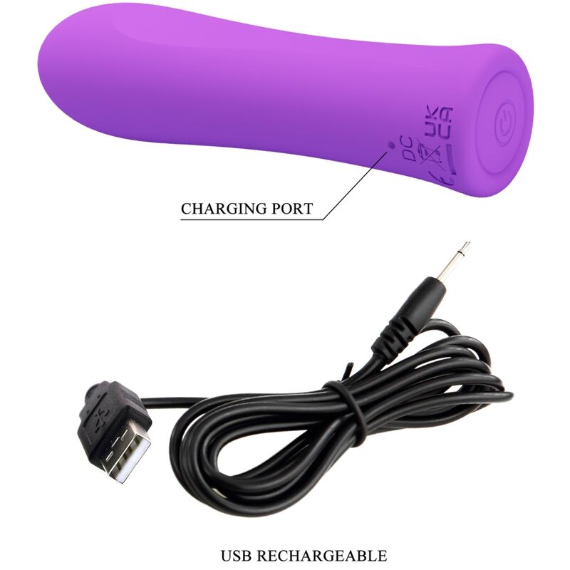 Pretty Love Alfleda Super Power Vibrator i aqua lila