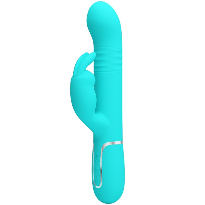 Pretty Love Coale Rabbit Vibrator i aqua grön