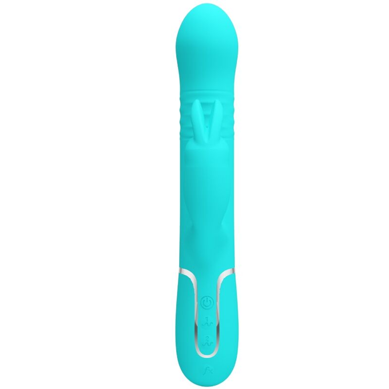Pretty Love Coale Rabbit Vibrator i aqua grön