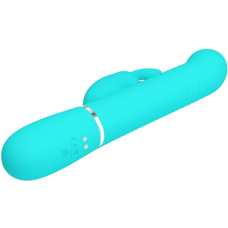 Pretty Love Coale Rabbit Vibrator i aqua grön