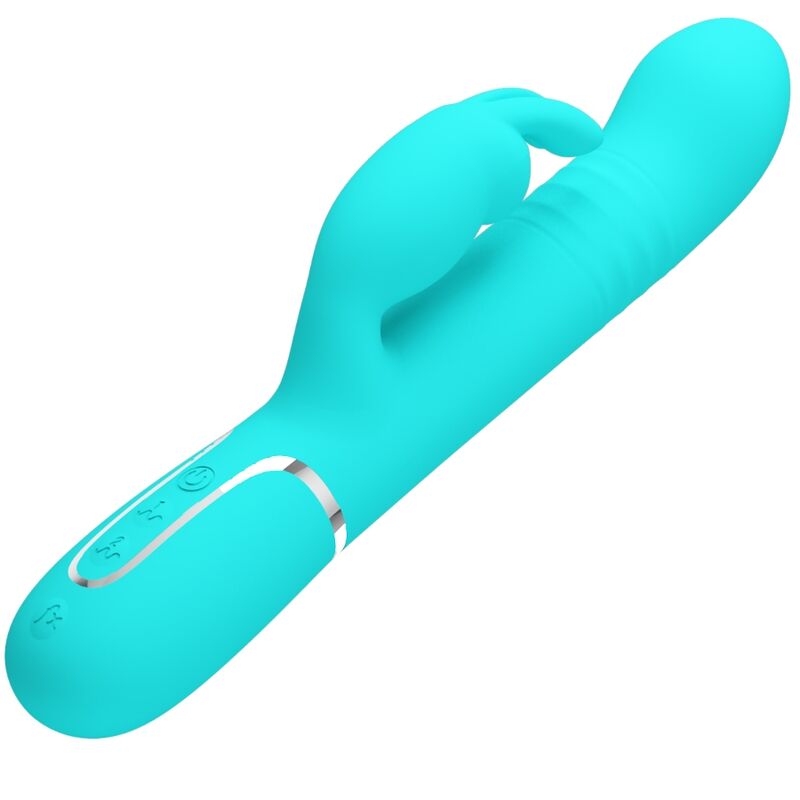 Pretty Love Coale Rabbit Vibrator i aqua grön