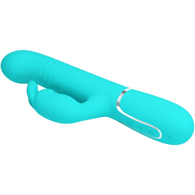 Pretty Love Coale Rabbit Vibrator i aqua grön