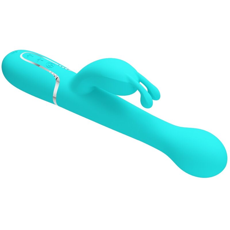 Pretty Love Dejon Rabbit Vibrator 3 i 1 Aqua Green