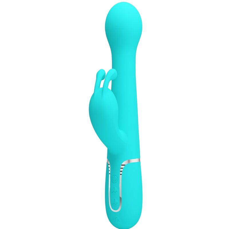 Pretty Love Dejon Rabbit Vibrator 3 i 1 Aqua Green