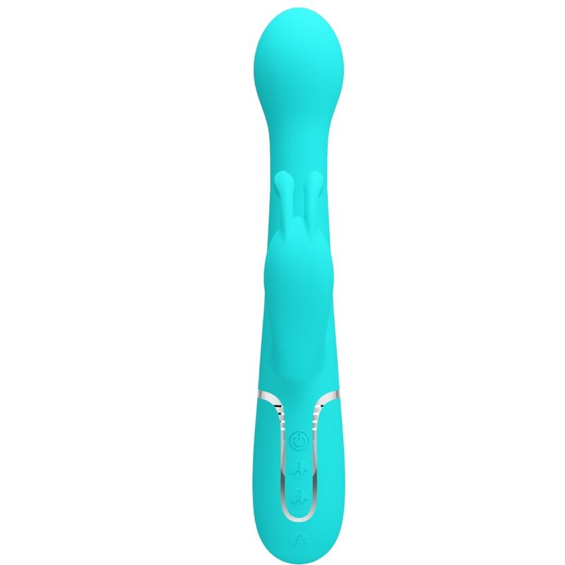 Pretty Love Dejon Rabbit Vibrator 3 i 1 Aqua Green
