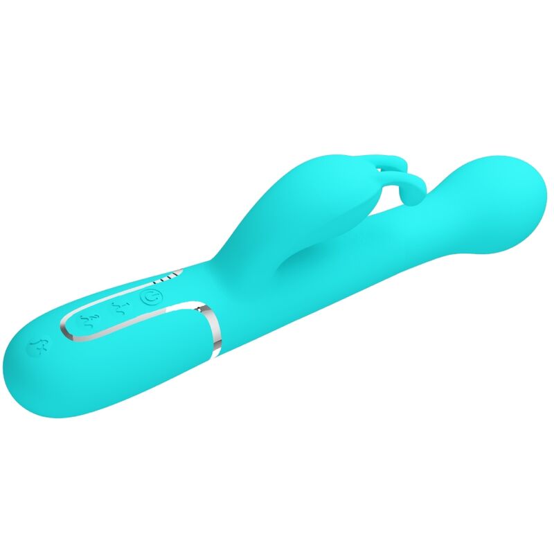 Pretty Love Dejon Rabbit Vibrator 3 i 1 Aqua Green
