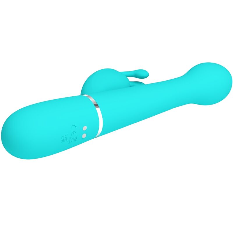 Pretty Love Dejon Rabbit Vibrator 3 i 1 Aqua Green