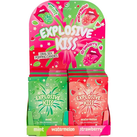 Exploderande godisdisplay med 48 enheter från SECRET PLAY
