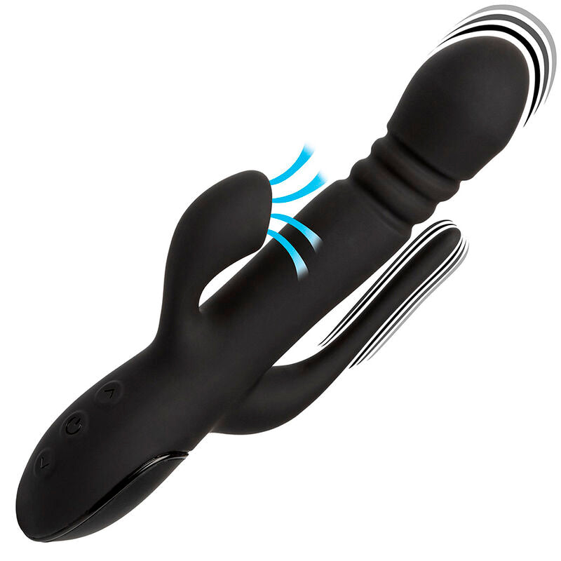 CalExotics Triple Euphoria vibrator i svart