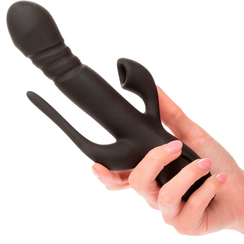 CalExotics Triple Euphoria vibrator i svart