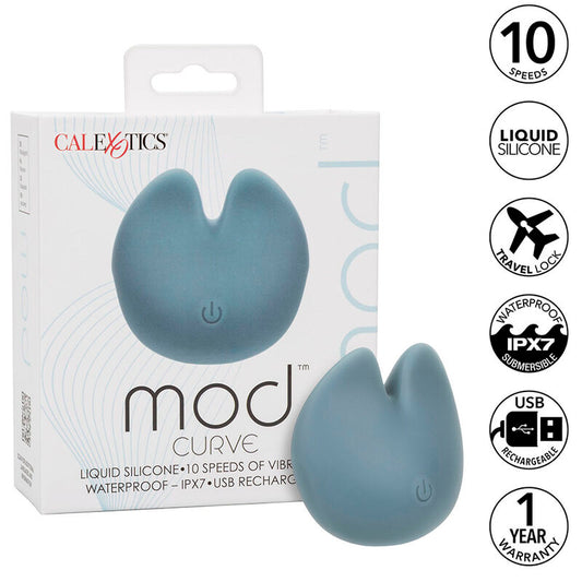 Mod Curve dual vibrating teaser i blå färg