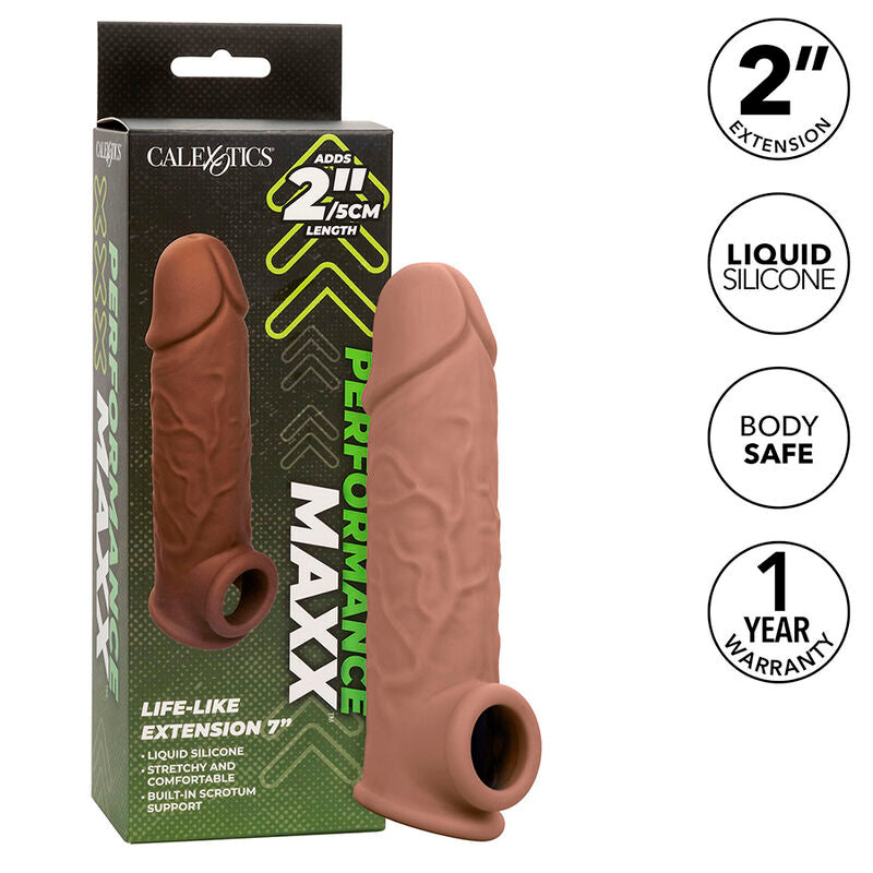 CALEXOTICS - PERFORMANCE MAXX LIFE-LIKE EXTENSION 7 BRUN HUD