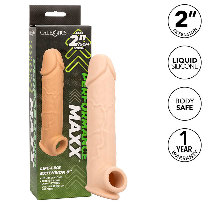 CalExotics Performance Maxx Life-Like Extension 8 i ljus hudfärg