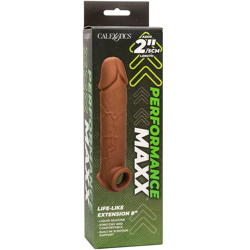 CALEXOTICS - PERFORMANCE MAXX LIFE-LIKE EXTENSION 8 BRUN HUD