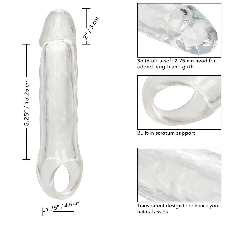 CalExotics Performance Maxx Clear Extension 7,5" transparent