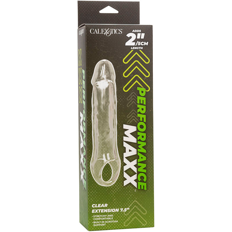 CalExotics Performance Maxx Clear Extension 7,5" transparent