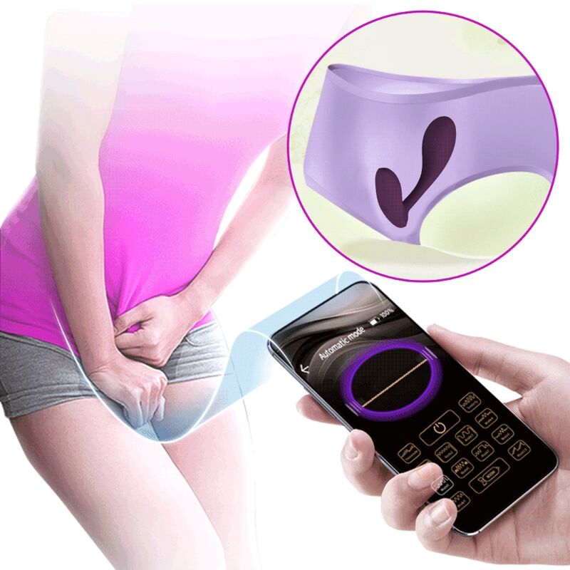 PRETTY LOVE Baird G-Spot vibrator lila med app-kontroll
