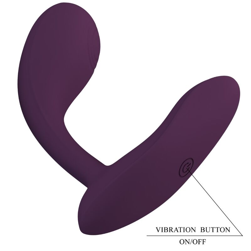 PRETTY LOVE Baird G-Spot vibrator lila med app-kontroll