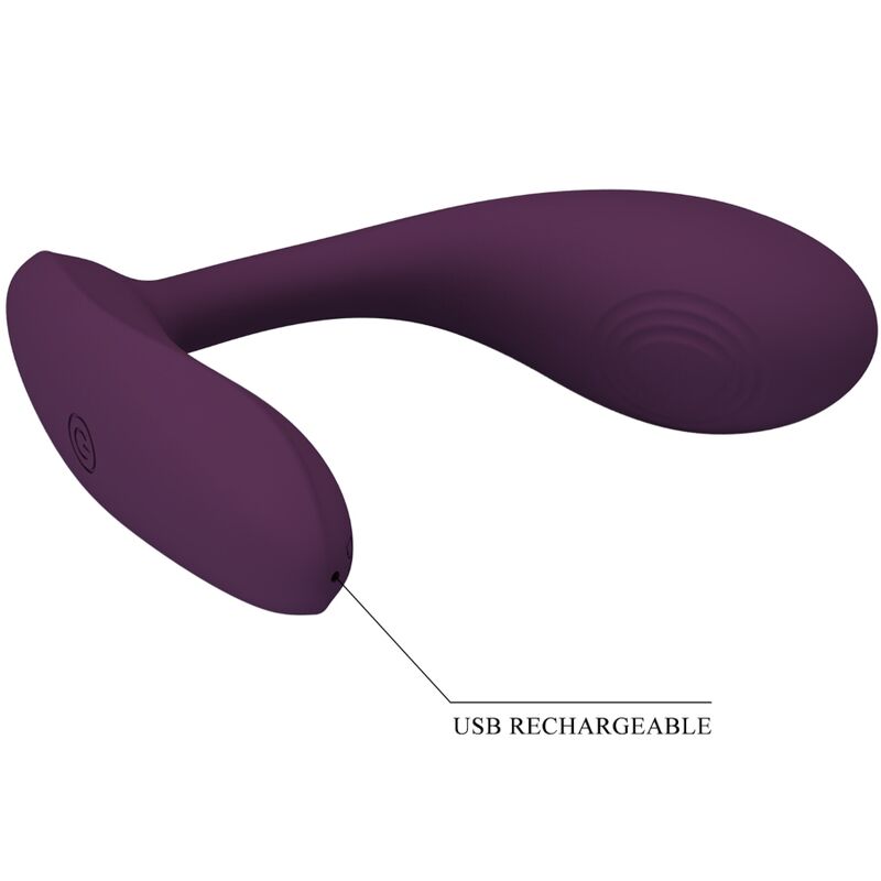 PRETTY LOVE Baird G-Spot vibrator lila med app-kontroll