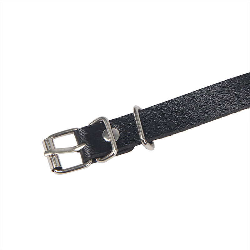 Läder body harness i svart från Subblime, en storlek