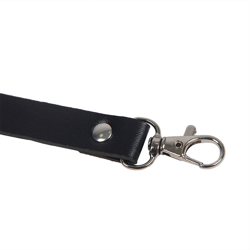 SUBBLIME body harness med justerbara remmar i svart läder
