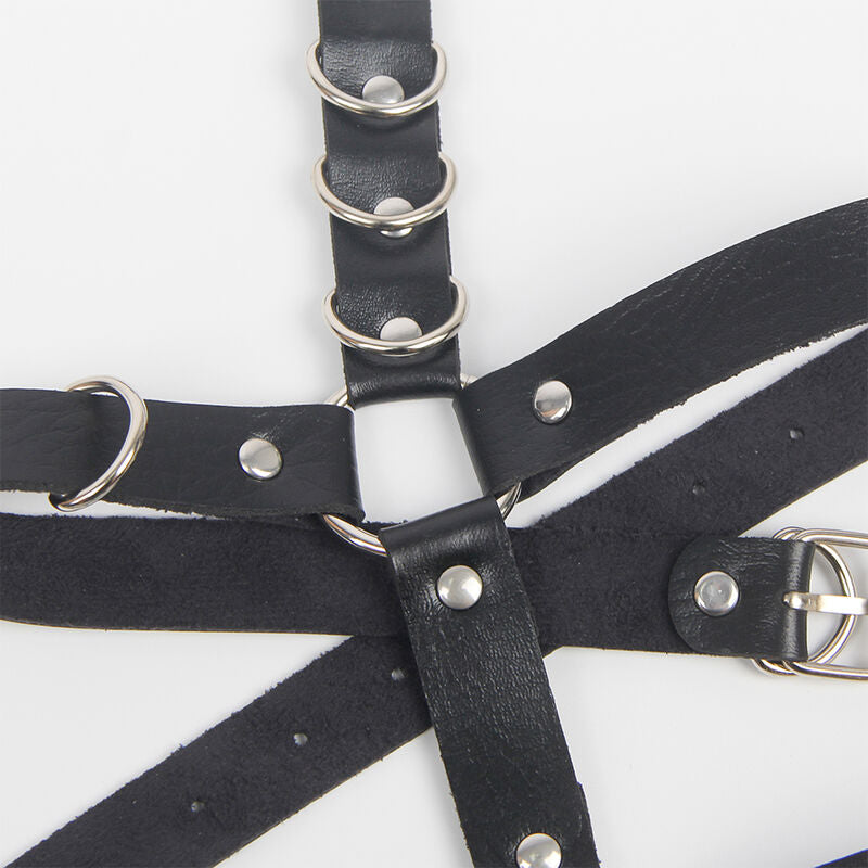 SUBBLIME - GARTER HARNESS MED RINGAR EN STORLEK