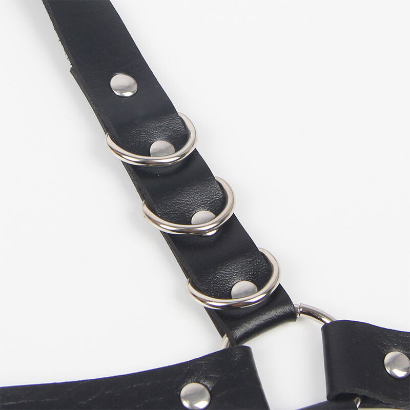 SUBBLIME - GARTER HARNESS MED RINGAR EN STORLEK