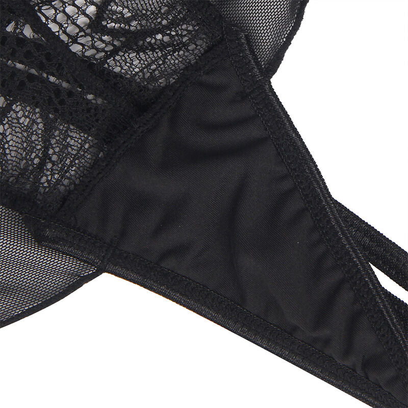 SUBBLIME Teddy Halter Neck i svart, storlek S/M