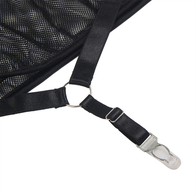 SUBLLIME - Transparent Halterneck Klänning Svart S/M