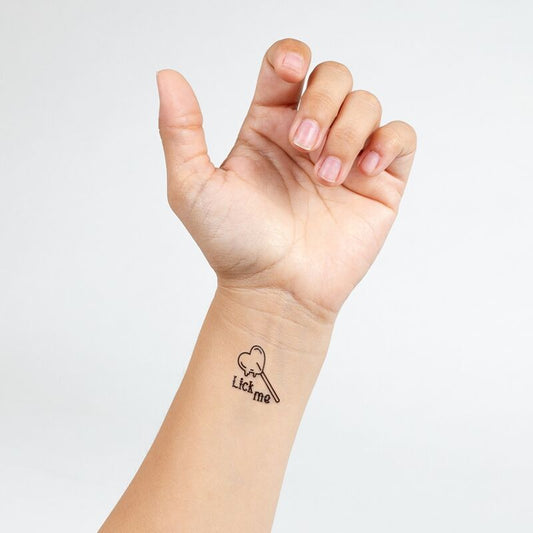 SECRET PLAY - Set med 10 temporära tatueringar Candy Collection