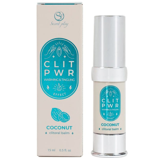 SECRET PLAY Clit Pwr Kokosnöt Balm för klitoris 15 ml