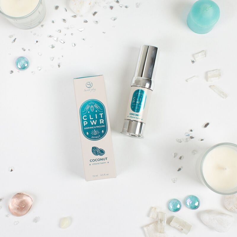 SECRET PLAY Clit Pwr Kokosnöt Balm för klitoris 15 ml