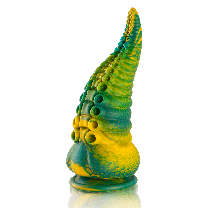 EPIC CETUS grön tentakel dildo storlek large