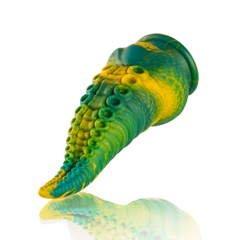 EPIC CETUS grön tentakel dildo storlek large