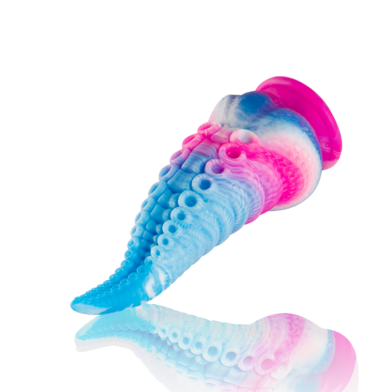 EPIC Phorcys blå tentakeldildo i liten storlek