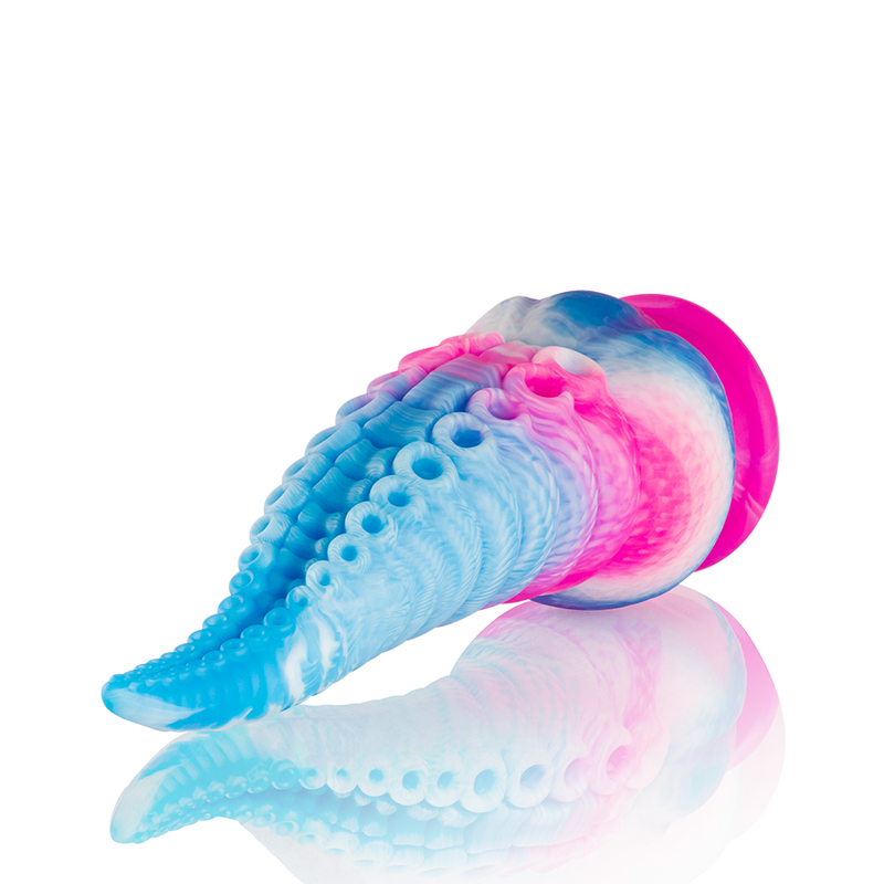 EPIC Phorcys blå tentakeldildo i liten storlek