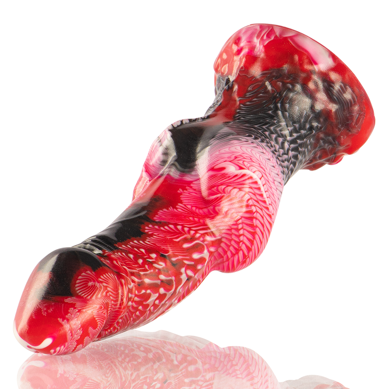 EPIC Helios dildo med testiklar och värme