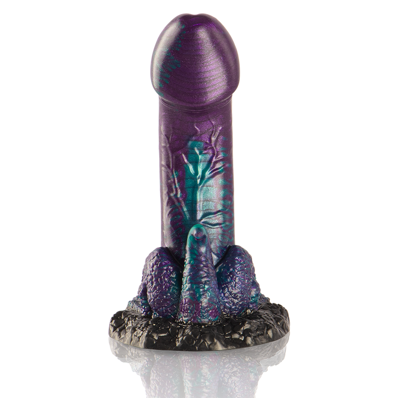 EPIC Basilisk Dildo i silikon med dubbel skala