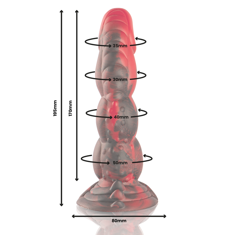 Silikon-dildo Ares från EPIC CYBERSILICOCK